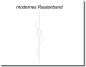 Preview: Folie für Glastür Modernes Rautenband – geometrisches Dekor nach Maß